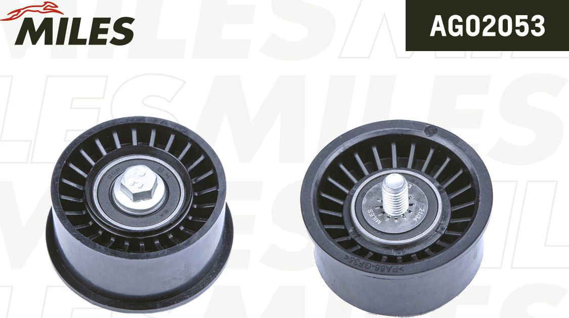 Направляющий (ведущий) ролик ремня ГРМ Miles. Артикул AG02053