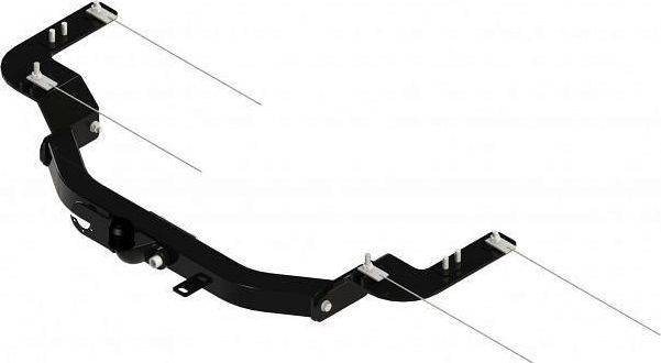 Фаркоп Шериф для Toyota Land Cruiser 200 Executive 2016-2021. Фланцевое крепление. Артикул 3886.21