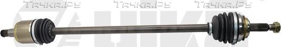 Полуось (привод в сборе, приводной вал) Vika правая для Skoda Favorit 1989-1994. Артикул 54070006501