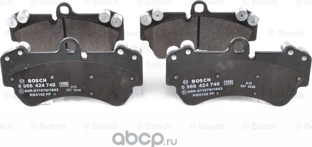 BOSCH 0986424740 Тормозные колодки. Артикул 986424740