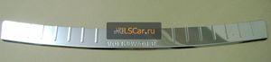 Накладка Ладья на бампер для Volkswagen Transporter T5  2009-2015. Артикул 018.55.24бн