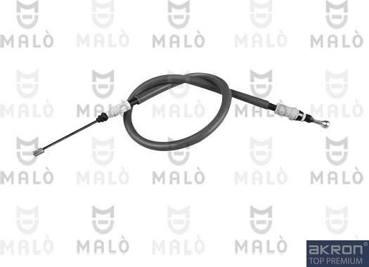 Трос ручника (тросик ручного тормоза) Malo. Артикул 29407