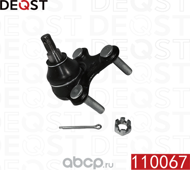 Опора шаровая VW GOLF V (1K1) 10.03-09.08 (Deqst). Артикул 110067