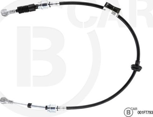 Трос переключения передач КПП B CAR. Артикул 001FT793