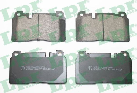 Тормозные колодки LPR. Артикул 05P2118