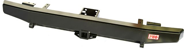 Бампер силовой РИФ задний с квадратом под фаркоп стандарт для УАЗ Hunter 2003-2026. Артикул RIF469-21100