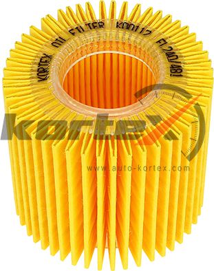 Фильтр масляный TOYOTA AURIS/YARIS 1.3/1.6 05 (Kortex). Артикул KO0112
