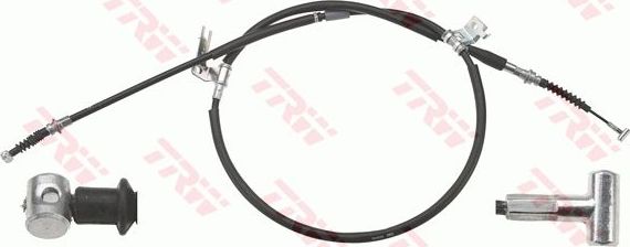 Трос ручника (тросик ручного тормоза) TRW. Артикул GCH742