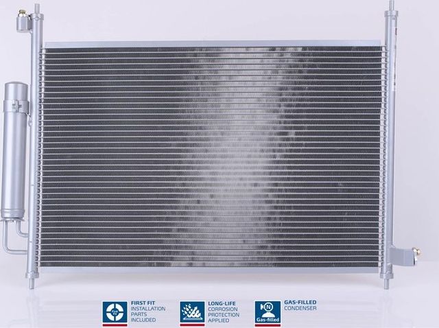 Радиатор кондиционера (конденсатор) Nissens (алюминий) для Honda FR-V 2005-2009. Артикул 940064