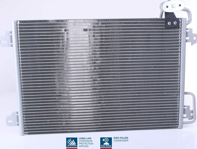 Радиатор кондиционера (конденсатор) Nissens (алюминий). Артикул 94572