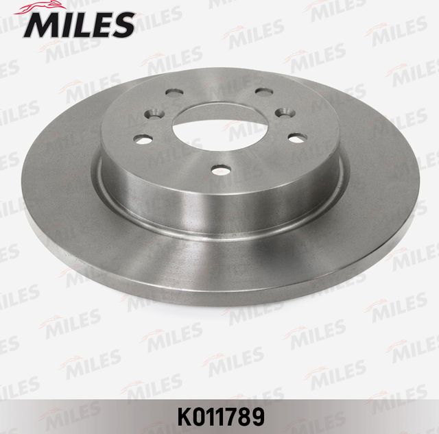 Тормозной диск Miles задний для Renault Kadjar I 2015-2026. Артикул K011789