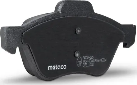 Колодки тормозные RENAULT SCENIC/MEGANE 03- перед. (Metaco). Артикул 3000085