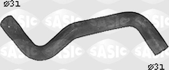 Патрубок системы охлаждения (радиатора) Sasic. Артикул SWH4191