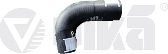Патрубок радиатора (системы охлаждения) Vika (резина). Артикул 11211896701