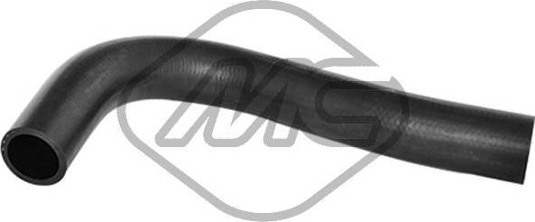 Патрубок радиатора (системы охлаждения) Metalcaucho верхний для Mitsubishi Pajero II 1990-1999. Артикул 97020