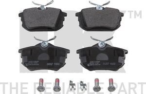 Тормозные колодки NK задние для Mitsubishi Colt VI (Z20/Z30) 2004-2012. Артикул 224815