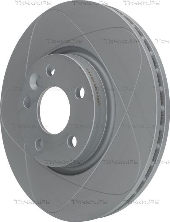 Тормозной диск ATE PowerDisc передний для Ford Galaxy II 2006-2015. Артикул 24.0328-0154.1