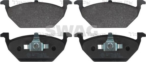 Тормозные колодки SWAG передние для Audi A3 I (8L) 1996-2003. Артикул 30 91 6328