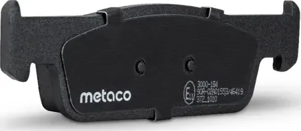 Колодки тормозные RENAULT LOGAN/SANDERO 12- передн. (Metaco). Артикул 3000184