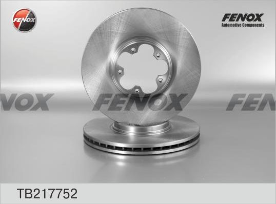Тормозной диск Fenox. Артикул TB217752