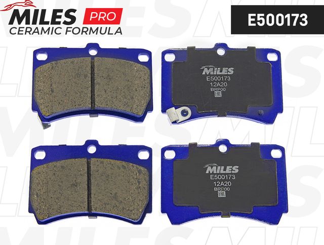 Тормозные колодки Miles (Керамика). Артикул E500173