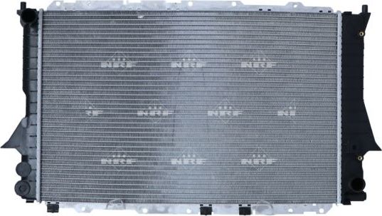 Радиатор охлаждения двигателя NRF (алюминий). Артикул 51320