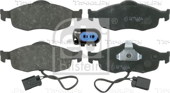 Тормозные колодки Febi Bilstein передние для Ford Mondeo II 1996-2000. Артикул 16035