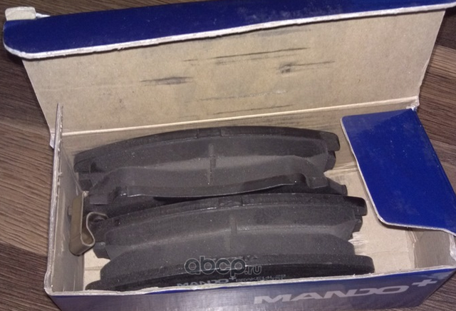 КОМПЛЕКТ КОЛОДОК ТОРМОЗНЫХ ДИСКОВЫХ HYUNDAI MPH23 (Mando). Артикул mph23