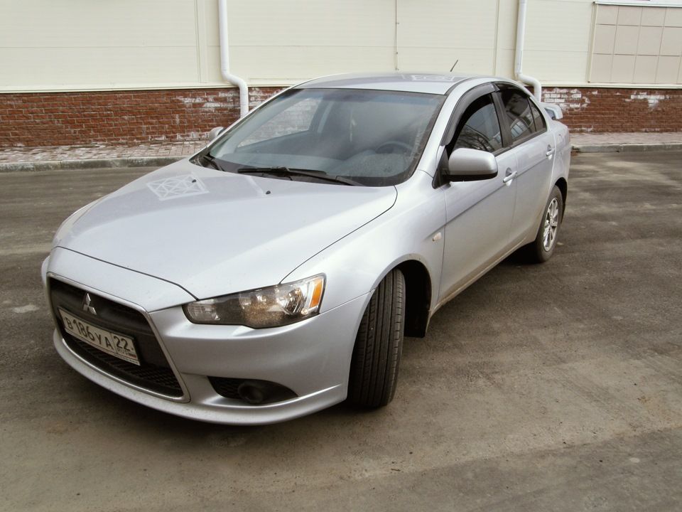 Дефлекторы Cobra Tuning для окон Mitsubishi Lancer 10 2007-2026. Артикул M40707