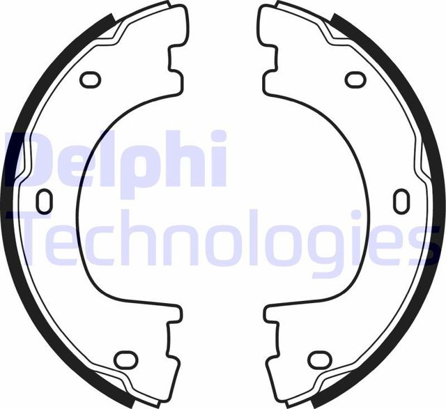 Тормозные колодки (стояночная тормозная система) Delphi. Артикул LS2054