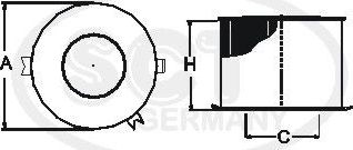 Воздушный фильтр SCT-Germany для Volkswagen Eos I 2006-2015. Артикул SB 2138