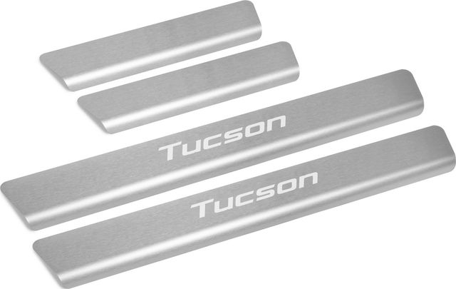 Накладки Rival на пороги для Hyundai Tucson IV 2021-2026. Артикул NP.2316.3