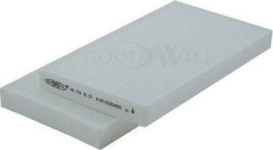 Салонный фильтр GoodWill. Артикул AG 776 2K CF