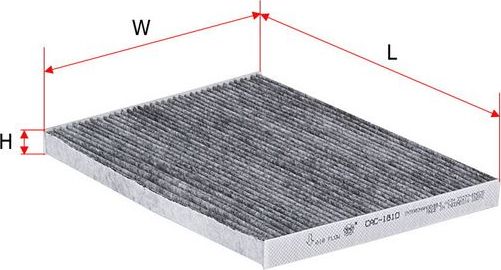 Салонный фильтр Sakura. Артикул CAC-1810
