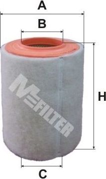 Воздушный фильтр MFilter. Артикул A 843/1