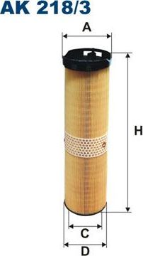 Воздушный фильтр Filtron. Артикул AK 218/3