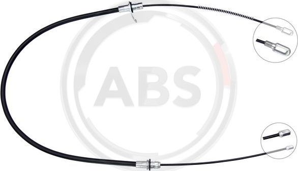 Трос ручника (тросик ручного тормоза) ABS задний правый для Dodge Caravan IV 2001-2007. Артикул K19821