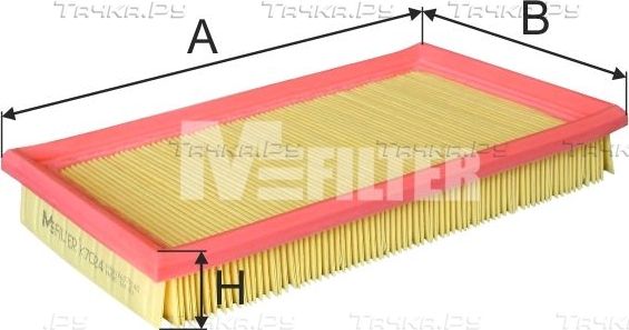 Воздушный фильтр MFilter. Артикул K 7024