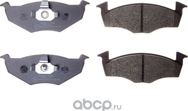 Колодки тормозные дисковые (Double Force) Double Force. Артикул DFP1274