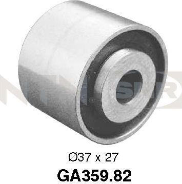 Направляющий (ведущий) ролик приводного поликлинового ремня NTN / SNR. Артикул GA359.82