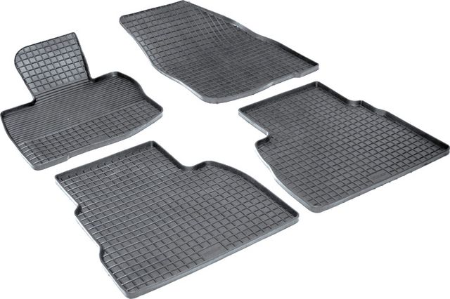 Коврики резиновые Seintex с узором сетка для салона Honda Civic хэтчбек 5-дв. 2006-2011. Артикул 00595