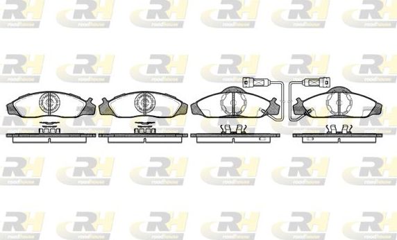 Тормозные колодки RoadHouse. Артикул 2624.02