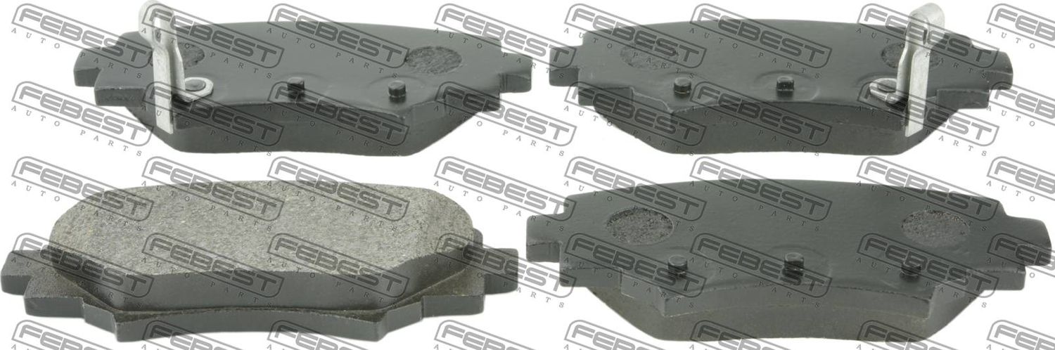 Тормозные колодки Febest. Артикул 0501-BMR