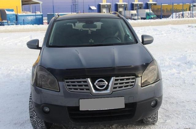 Дефлектор SIM для капота Nissan Qashqai I 2007-2009. Артикул SNIQAS0712