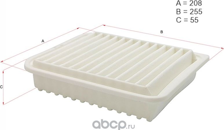 Фильтр воздушный MITSUBISHI ASX 10-/GALANT 08-/GRANDIS 04-10/LANCER 07-/OUTLANDE (Hosu). Артикул HSAF0056