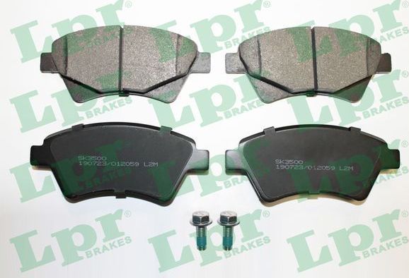 Тормозные колодки LPR передние для Renault Scenic II 2003-2005. Артикул 05P2059