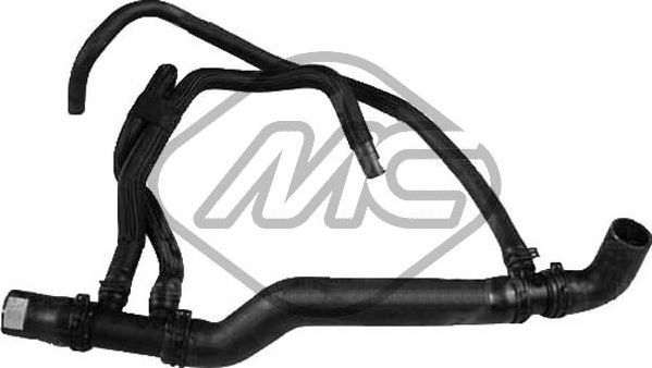 Патрубок радиатора (системы охлаждения) Metalcaucho. Артикул 09577