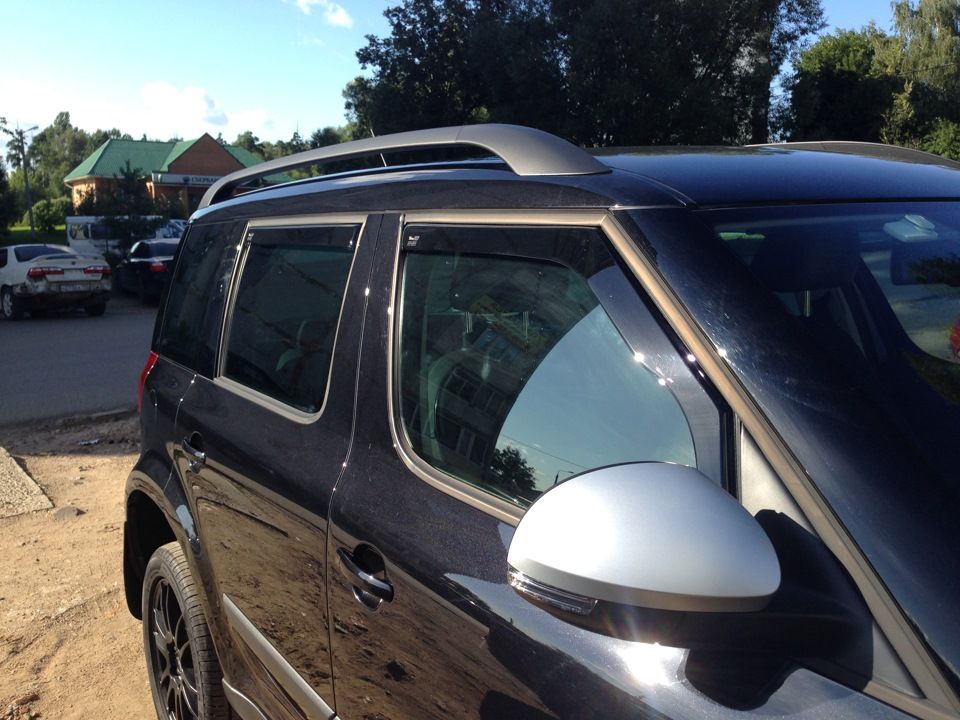 Дефлекторы Heko для окон Skoda Yeti 5-дв. 2009-2026. Артикул 28334