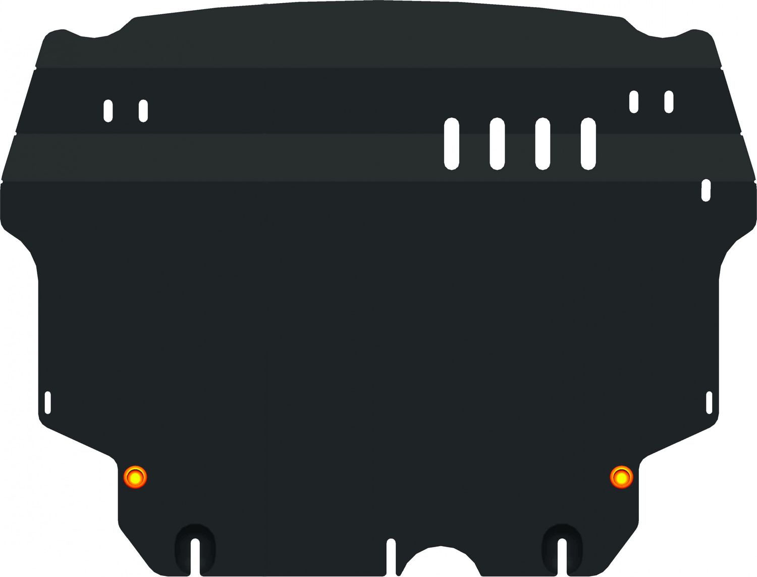 Защита Alfeco для картера и КПП Volkswagen Beetle A5 2011-2016. Артикул ALF.26.40