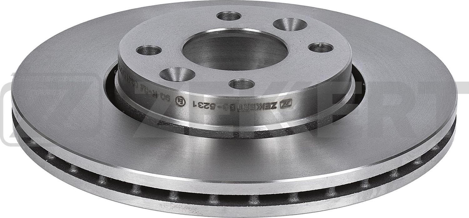 Тормозной диск Zekkert передний для Renault Logan II 2007-2026. Артикул BS-5231